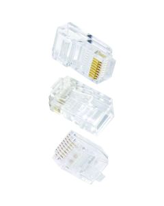 Ethereal C6T 8-Pin CAT-6 Crimp Connectors, 50-Pack